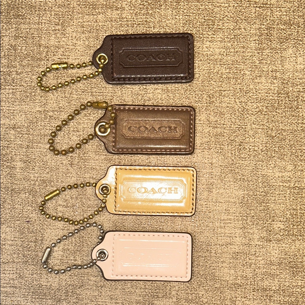 Coach Leather Hang Tag- CHOICE